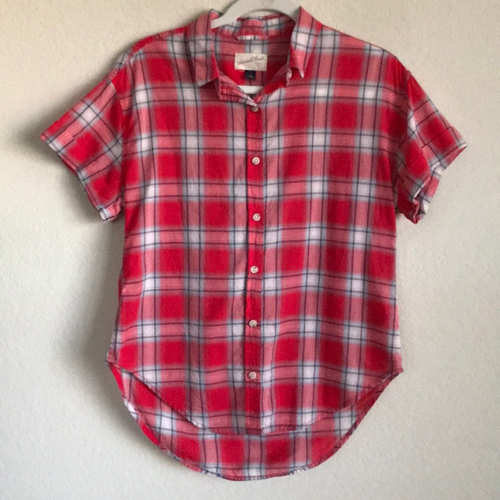 Universal Thread Plaid Blouse